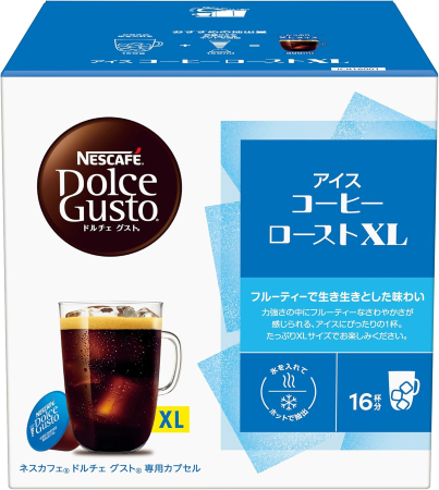 ネスカフェ ドルチェ グスト 専用カプセル アイスコーヒーロースト XL